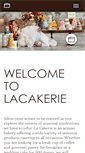 Mobile Screenshot of lacakerie.com